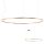 REDO 01-1921-DALI ORBIT SU LED 105W 4000K D1500 BRASS (4.1.2)-DALI