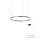 REDO 01-1948-DALI ORBIT SU LED 42W 3000K D600 SAND BLACK (4.1.2)-DALI