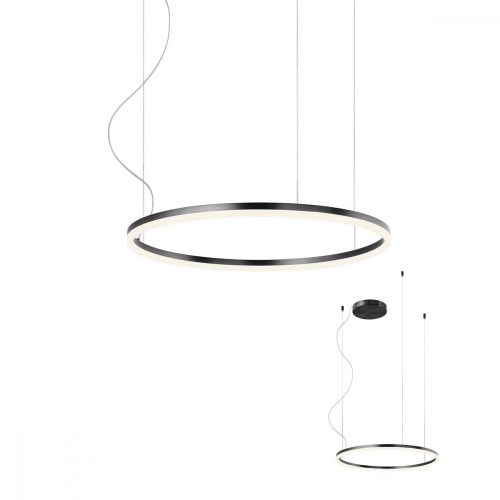 REDO 01-1948-DALI ORBIT SU LED 42W 3000K D600 SAND BLACK (4.1.2)-DALI