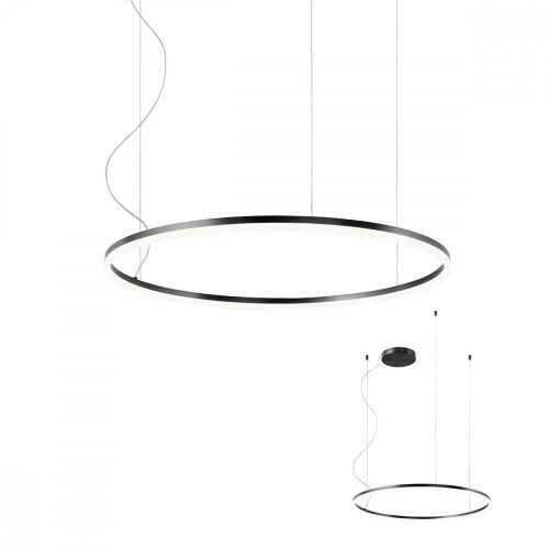 REDO 01-1949-DALI ORBIT SU LED 55W 3000K D800 SAND BLACK (4.1.2)-DALI