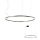 REDO 01-1950-DALI ORBIT SU LED 66W 3000K D1000 SAND BLACK (4.1.2)-DALI