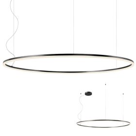   REDO 01-1952-DALI Függeszték ORBIT SU LED 105W 3000K D1500 SAND BLACK (4.1.2)-DALI