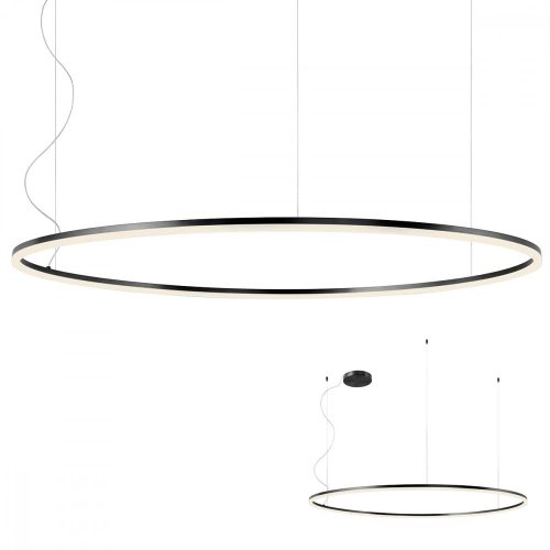 REDO 01-1952-DALI ORBIT SU LED 105W 3000K D1500 SAND BLACK (4.1.2)-DALI