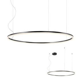   REDO 01-1964-DALI Függeszték ORBIT SU LED 84W 4000K D1200 SAND BLACK(4.1.2)-DALI