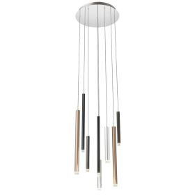   REDO 01-2053 Függeszték MADISON SU LED 32W 3000K RD S/CP+AL+BK+CF (4.1.2)