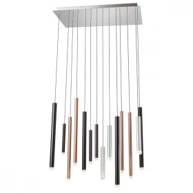   REDO 01-2057 Függeszték MADISON SU LED 56W 3000K S/CP+AL+BK+CF (4.1.2)