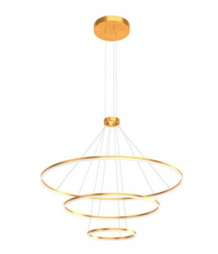 REDO 01-2243-DALI ORBIT SU LED 150W D1200+800+400 3000K  BRASS (4.1.2)-DALI