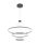 REDO 01-2244-DALI ORBIT SU LED 150W D1200+800+400 3000K SAND BLACK (4.1.2)-DALI