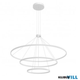   REDO 01-2245-TRIAC Függeszték ORBIT SU LED 186W D1500+1000+600 3000K SAND WHITE (4.1.2)-TRIAC