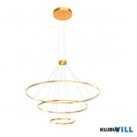   REDO 01-2246-TRIAC Függeszték ORBIT SU LED 186W D1500+1000+600 3000K  BRASS (4.1.2)-TRIAC