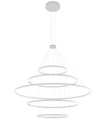 REDO 01-2248-DALI ORBIT SU LED 300W D1500+1000+1000+600+600  3000K SAND WHITE (4.1.2)-DALI