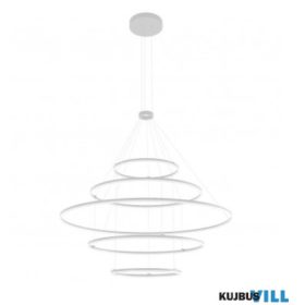  REDO 01-2248-TRIAC Függeszték ORBIT SU LED 286W D1500+1000+1000+600+600 3000K SAND WHITE (4.1.2)-TRIAC