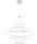 REDO 01-2249-DALI ORBIT SU LED 300W D1500+1000+1000+600+600 3000K  BRASS (4.1.2)-DALI