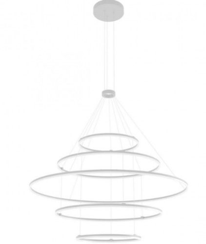 REDO 01-2249-DALI ORBIT SU LED 300W D1500+1000+1000+600+600 3000K  BRASS (4.1.2)-DALI