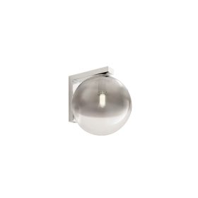   REDO 01-2275 Fali lámpa BERRY AP 1X28W G9 D150 CH/SMOKE (5.1.1)