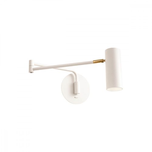 REDO 01-2368 PIVOT Fali lámpa 1 X 40W  fehér, réz