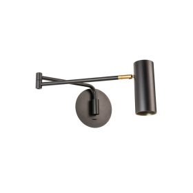 REDO 01-2369 Fali lámpa PIVOT AP 1xGU10 max.40W  BK (4.1.1)