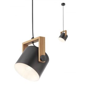   REDO 01-2402 POOH Függeszték 1X42W  matt fekete, fehér, barna