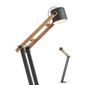   REDO 01-2405 POOH Álló lámpa 1X42W  matt fekete, fehér, barna