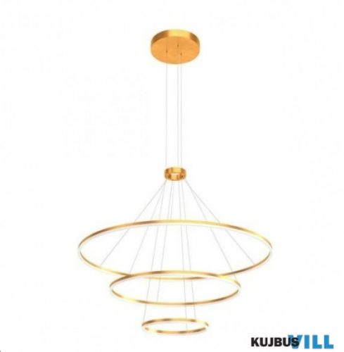 REDO 01-2482-DALI ORBIT SU LED 150W D1200+800+400 4000K BRASS (4.1.2)-DALI