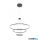 REDO 01-2483-DALI ORBIT SU LED 150W D1200+800+400 4000K SAND BLACK (4.1.2)-DALI