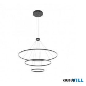   REDO 01-2483-TRIAC Függeszték ORBIT SU LED 150W D1200+800+400 4000K SAND BLACK (4.1.2)-TRIAC