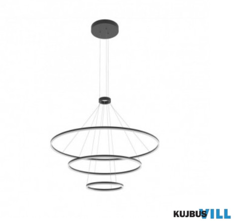 REDO 01-2483-TRIAC ORBIT SU LED 150W D1200+800+400 4000K SAND BLACK (4.1.2)-TRIAC
