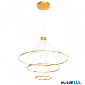   REDO 01-2485-DALI Függeszték ORBIT SU LED 200W D1500+1000+600 4000K BRASS (4.1.2)-DALI