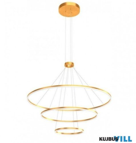 REDO 01-2485-DALI ORBIT SU LED 200W D1500+1000+600 4000K BRASS (4.1.2)-DALI