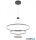 REDO 01-2486-DALI ORBIT SU LED 200W D1500+1000+600 4000K SAND BLACK (4.1.2)-DALI