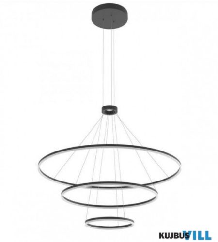 REDO 01-2486-DALI ORBIT SU LED 200W D1500+1000+600 4000K SAND BLACK (4.1.2)-DALI
