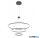 REDO 01-2486-TRIAC ORBIT SU LED 186W D1500+1000+600 4000K SAND BLACK (4.1.2)-TRIAC