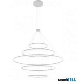   REDO 01-2487-DALI Függeszték ORBIT SU LED 300W D1500+1000+1000+600+600 4000K SAND WHITE (4.1.2)-DALI