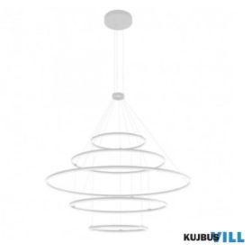   REDO 01-2487-TRIAC Függeszték ORBIT SU LED 286W D1500+1000+1000+600+600 4000K SAND WHITE (4.1.2)-TRIAC