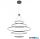 REDO 01-2489-TRIAC ORBIT SU LED 286W D1500+1000+1000+600+600 4000K SAND BLACK (4.1.2)-TRIAC