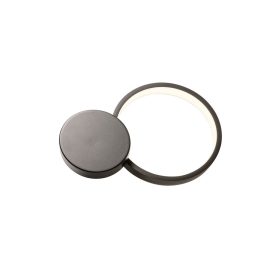 REDO 01-2535 Fali lámpa CRONOS AP LED 29W 3000K BK (5.1.2)