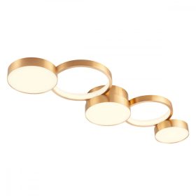   REDO 01-2540 Mennyezeti lámpa CRONOS PL LED 65W 3000K BRASS (4.1.2)