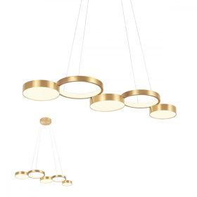   REDO 01-2543 Függeszték CRONOS SU LED 65W 3000K BRASS L950 (4.1.2)