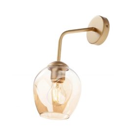 REDO 01-2617 PIERCE Fali lámpa 1X42W  matt arany, konyak