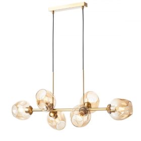 REDO 01-2619 PIERCE Függeszték 6X42W  matt arany, konyak