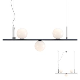REDO 01-2647 Függeszték TALIS SU 3X28W E14 BK (4.1.1)