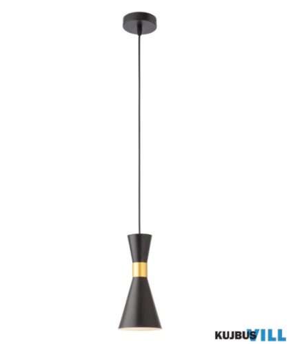 REDO 01-2711 KILT Függeszték 1 x max 42W  matt fekete, matt arany