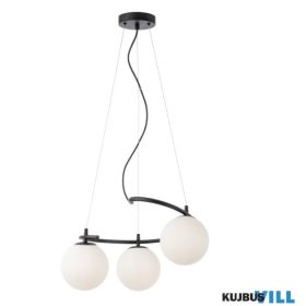 REDO 01-2716 VOLLEY Függeszték 3 x max 28W  matt fekete