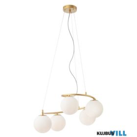 REDO 01-2719 VOLLEY Függeszték 5 x max 28W  matt arany