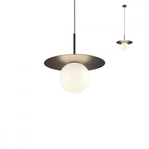 REDO 01-2730 PLATO Függeszték 1 x max 28W  matt fekete