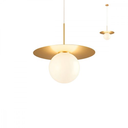 REDO 01-2731 PLATO Függeszték 1 x max 42W  matt arany