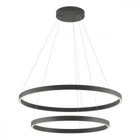   REDO 01-2898 Függeszték FEBE SU LED RD 82W 4000K D600+800 SBK(4.1.2)