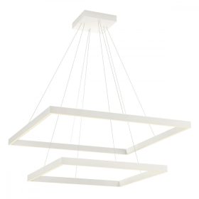   REDO 01-2918 Függeszték FEBE SU LED SQ 100W 4000K D600*600+800*800 SWH(4.1.2)