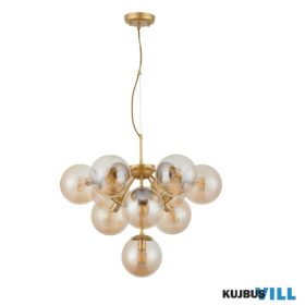   REDO 01-2940 AGAPE Függeszték 10 x max 28W  matt arany, borostyán