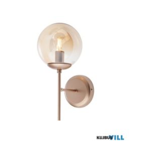   REDO 01-2942 MUNDI Fali lámpa 1 x max 28W  matt pezsgő, borostyán